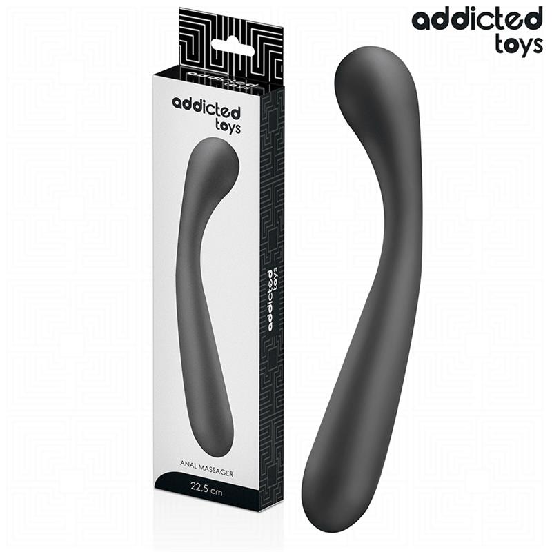 DVOJNI ANALNI MASAŽER SILIKON 22.5 CM