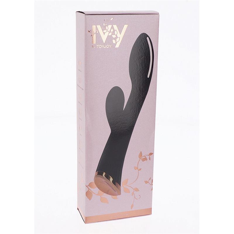 IVY CASSIA XTRA INTENSE VIBRATOR CLITORIS STIMULATOR BLACK