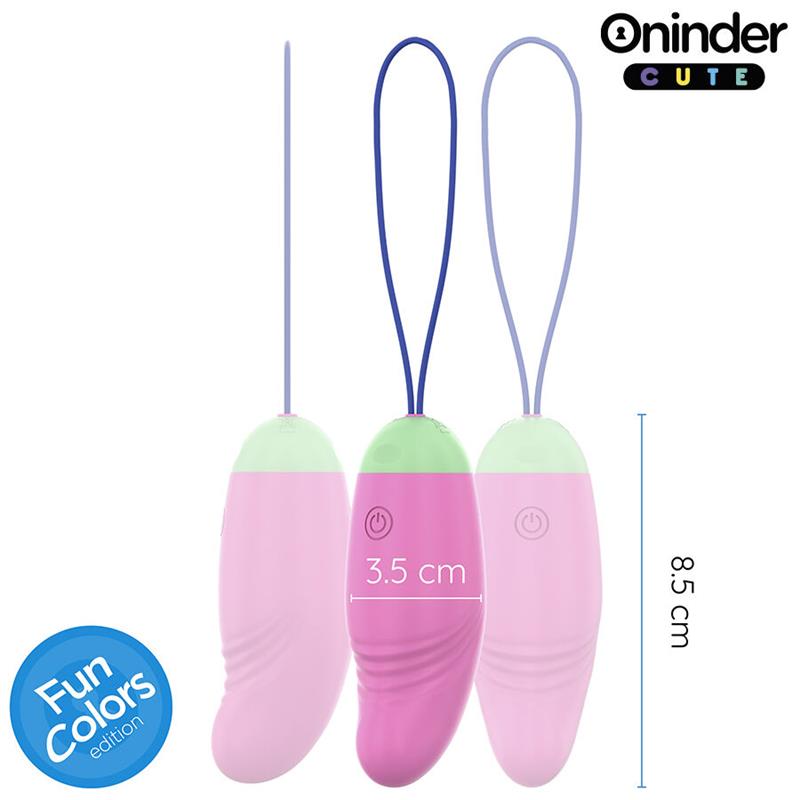 LOVE PLEASURE VIBRO-ROTATING EGG 360 SILICONE - FREE WORLDWIDE APP