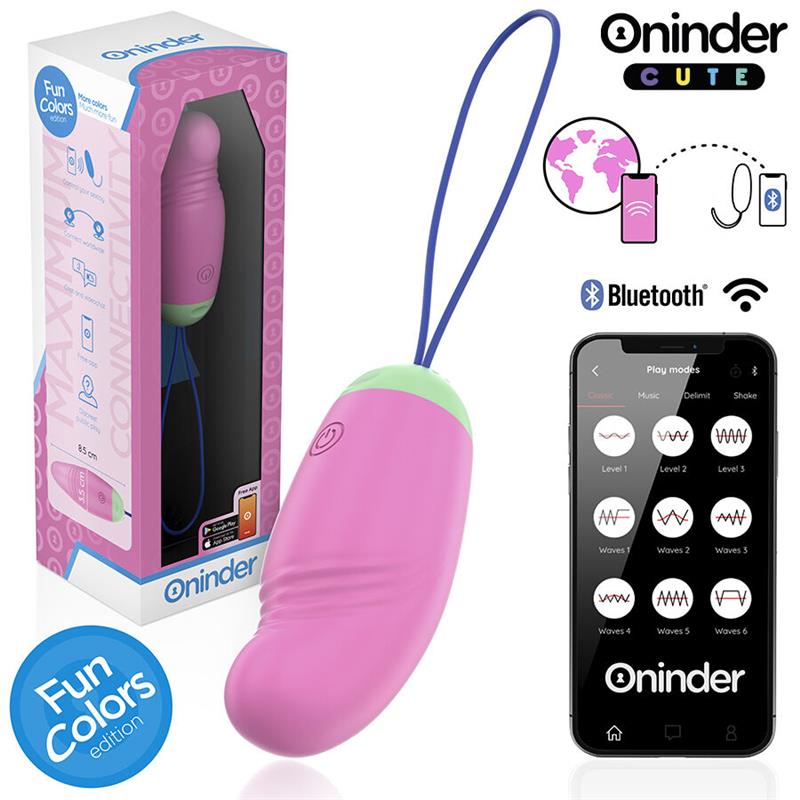 LOVE PLEASURE VIBRO-ROTATING EGG 360 SILICONE - FREE WORLDWIDE APP