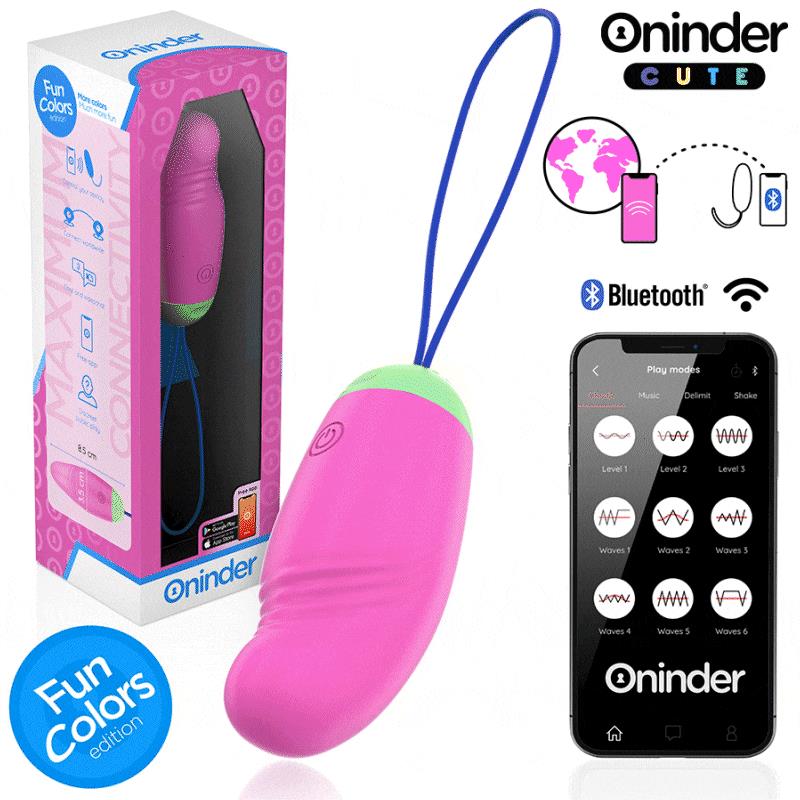 LOVE PLEASURE VIBRO-ROTATING EGG 360 SILICONE - FREE WORLDWIDE APP