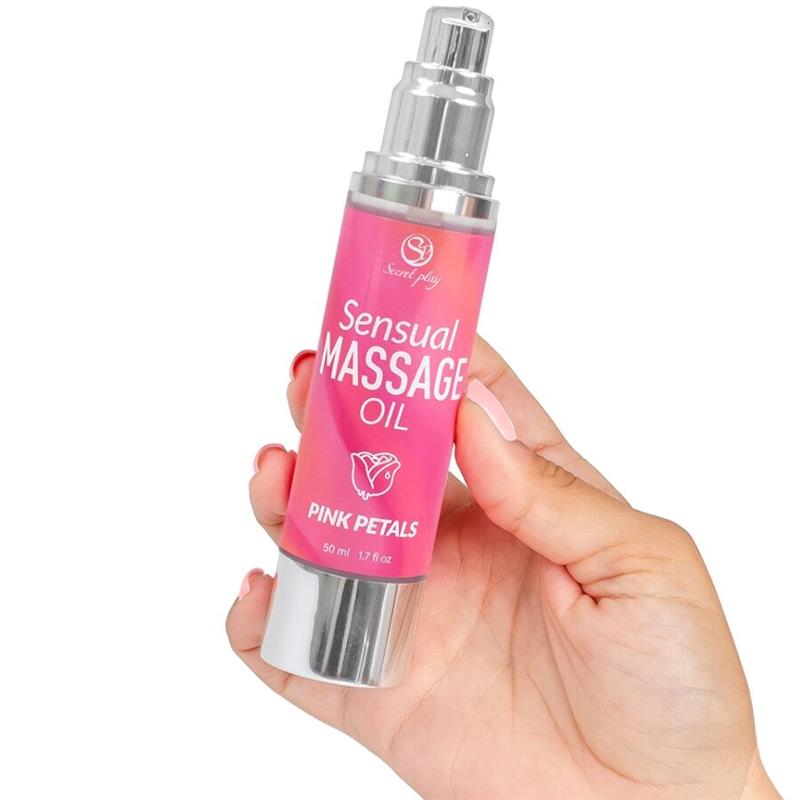 PINK PETALS MASSAGE OIL