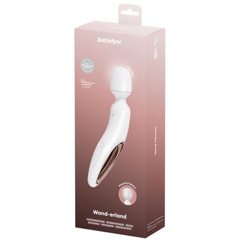 WAND ERLAND VIBRATING MASSAGER WHITE