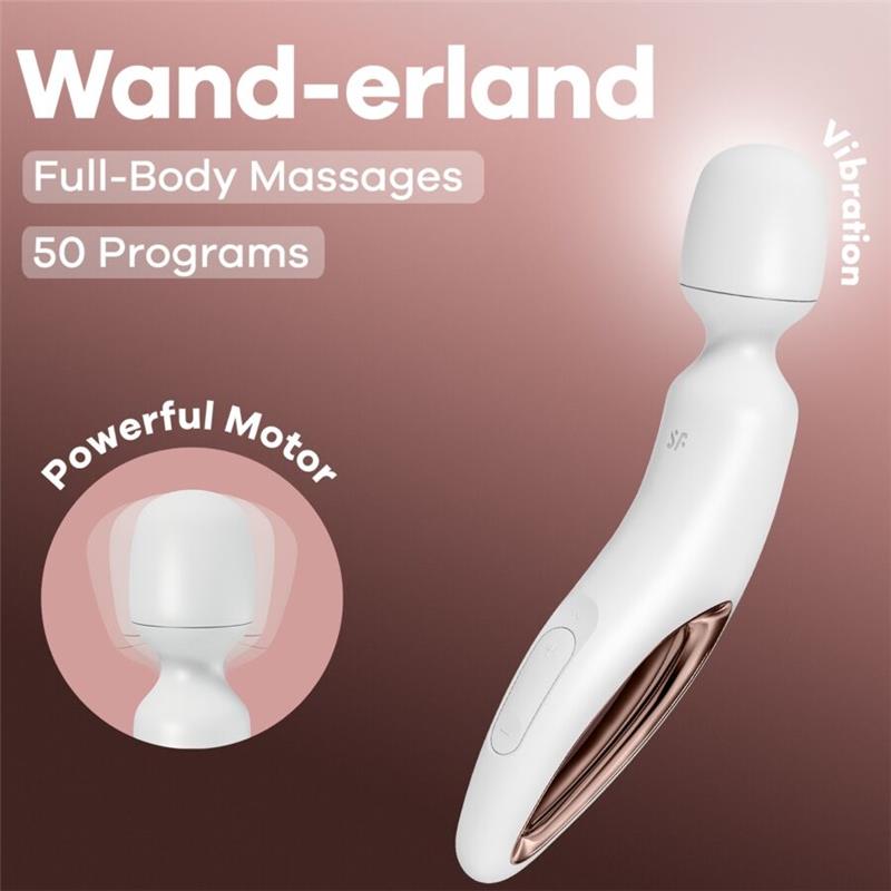 WAND ERLAND VIBRATING MASSAGER WHITE