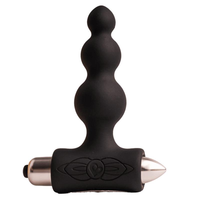 PETITE SENSATIONS BUBBLES ANAL PLUG VIBRATOR BLACK