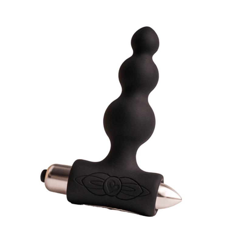 PETITE SENSATIONS BUBBLES ANAL PLUG VIBRATOR BLACK