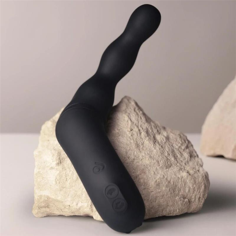 BLACK PROSTATE AND ANAL VIBRATOR ADAPTER