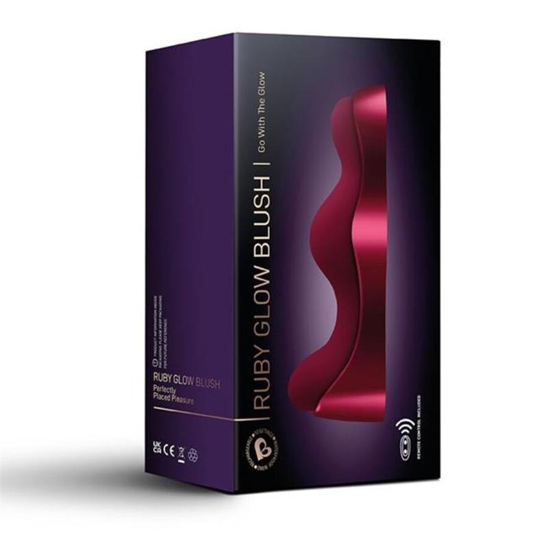 RUBY GLOW BLUSH RED G-SPOT VIBRATOR