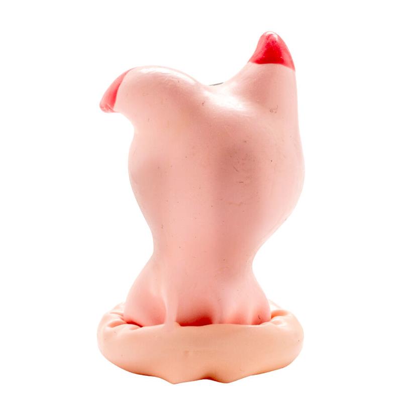 HANDPAINTED NOVELTY CONDOMS PIG HEAD
