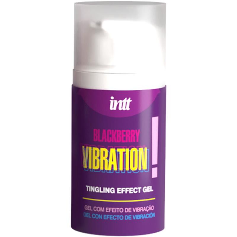 LIQUID VIBRATING GEL BLACKBERRY FLAVOR 15 ML