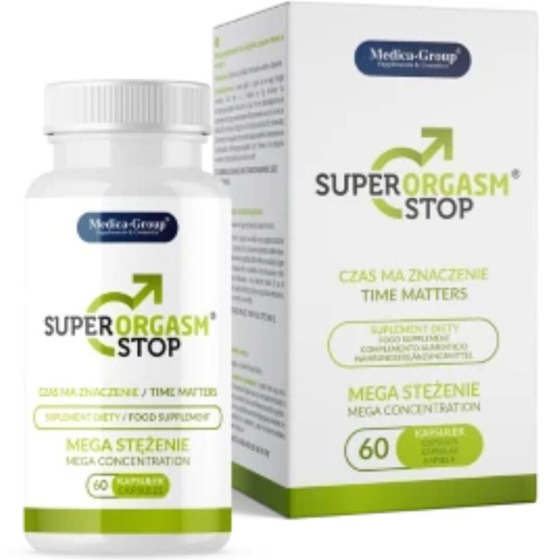 SUPER ORGASM STOP DELAY FOR MEN 60 CAPSULES