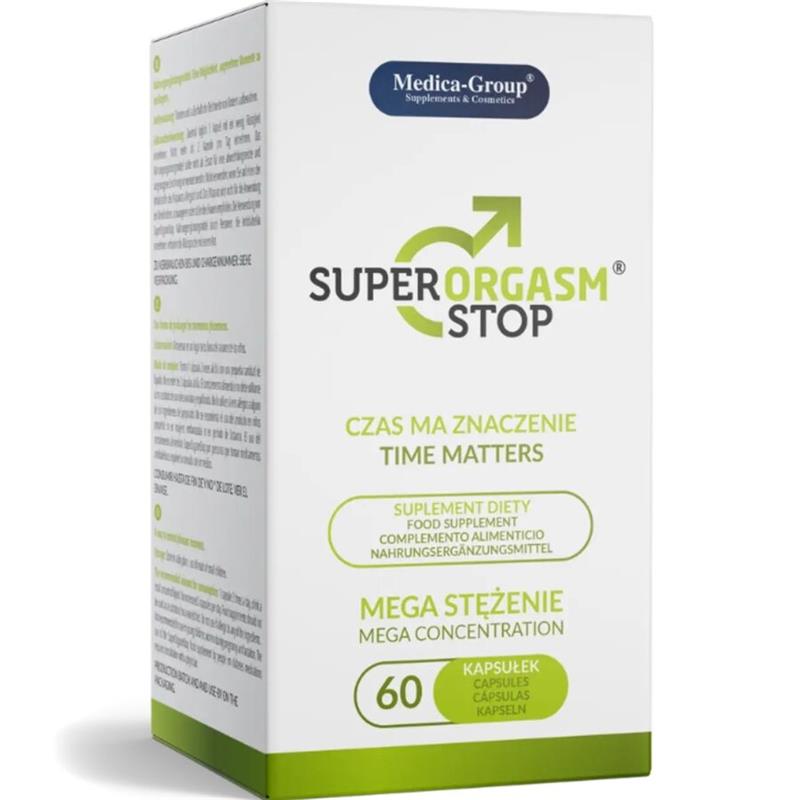 SUPER ORGASM STOP DELAY FOR MEN 60 CAPSULES