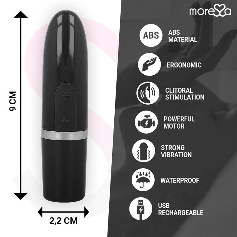 IVY VIBRATOR STIMULATOR TRAVEL BLACK