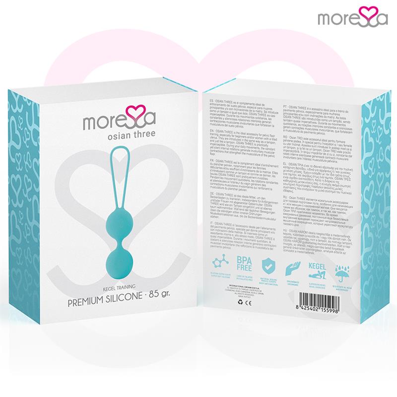 OSIAN THREE PREMIUM TURQUOISE SILICONE