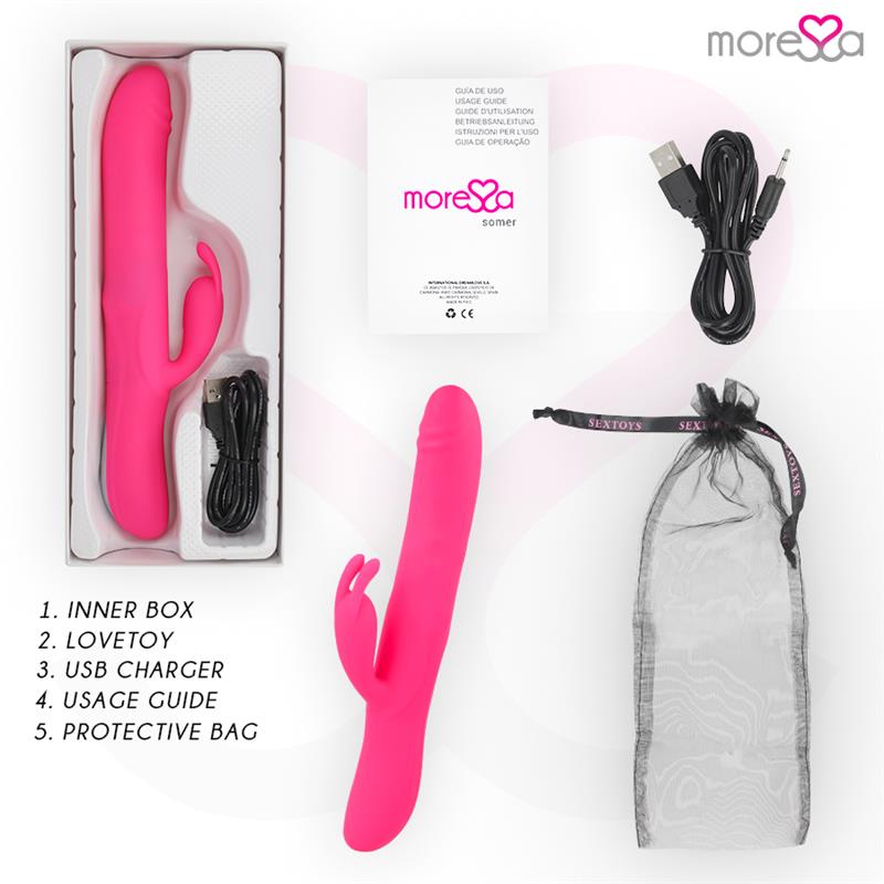 SOMER PREMIUM VIBRATOR WITH MULTIPLE ROTATION