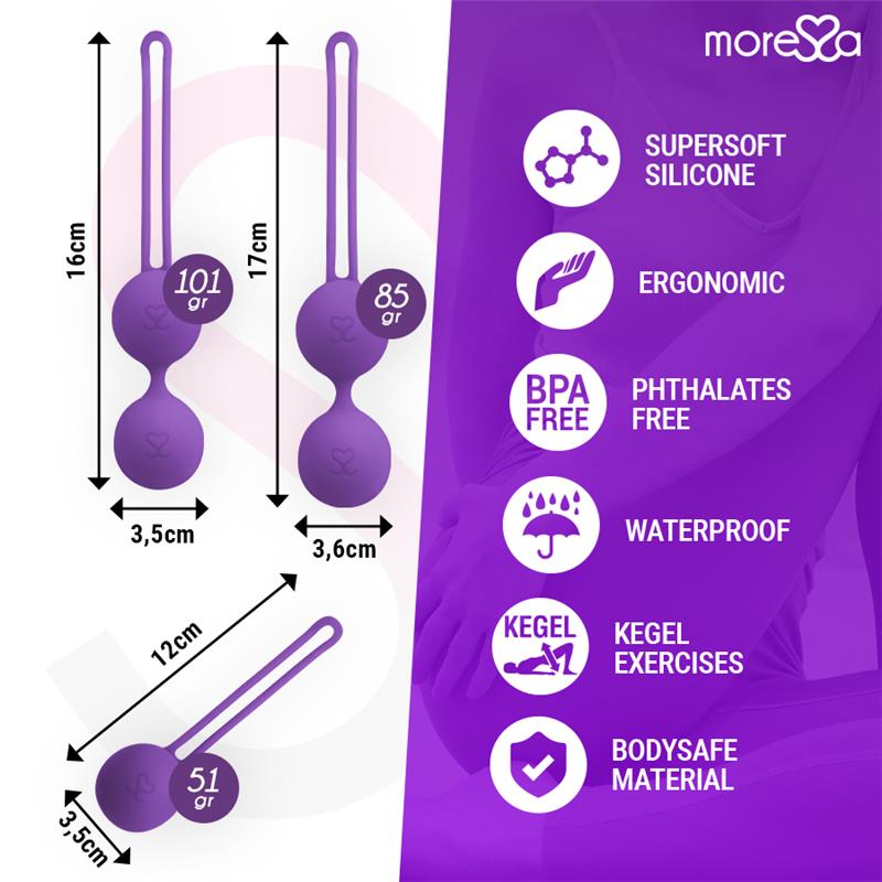 OSIAN SET PREMIUM LILAC SILICONE