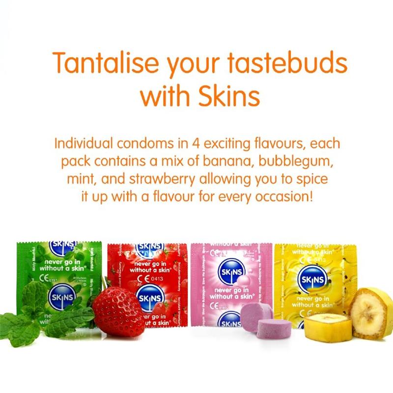 MULTI FLAVORS PREMIUM CONDOMS PACK 4