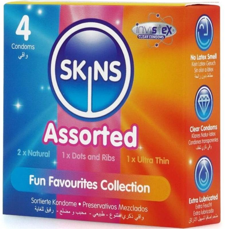 ASSORTED PREMIUM CONDOMS PACK 4