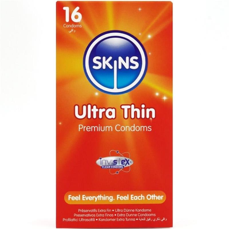 ULTRA THIN PREMIUM CONDOMS PACK 16