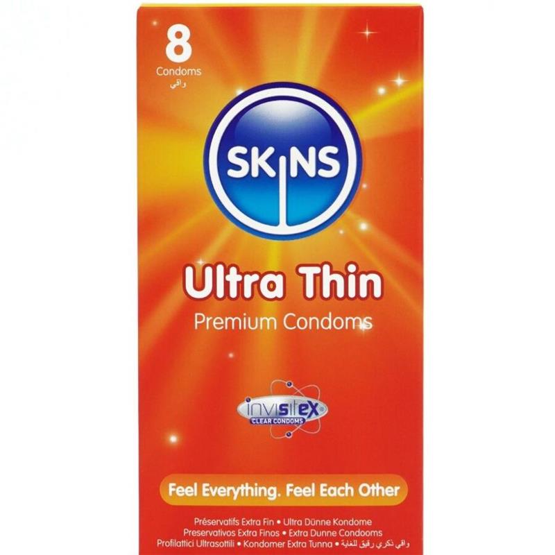 ULTRA THIN PREMIUM CONDOMS PACK 8