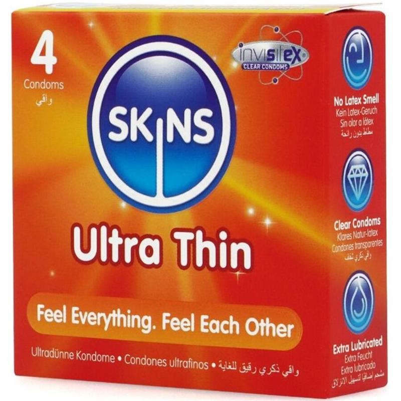 ULTRA THIN PREMIUM CONDOMS PACK 4