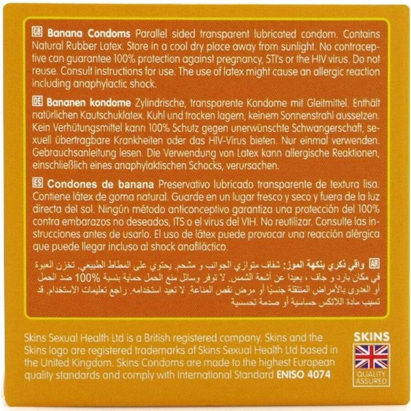 BANANA PREMIUM CONDOMS PACK 4