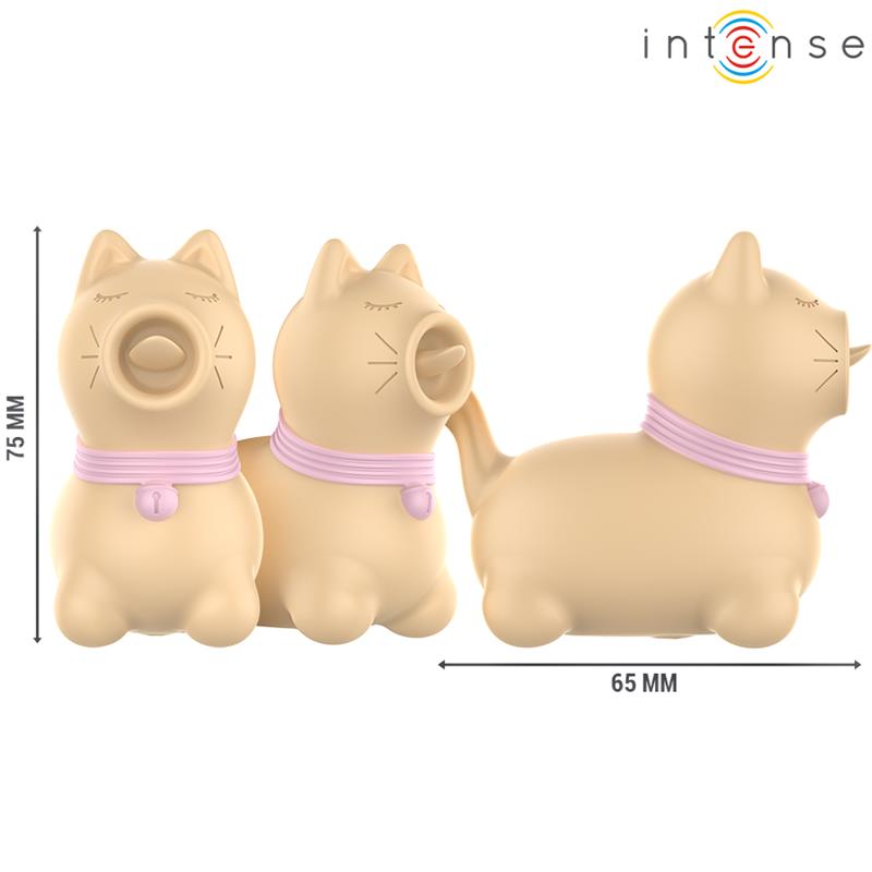 TOULOUSE STIMULATOR WITH 360º ROTATING TONGUE YELLOW