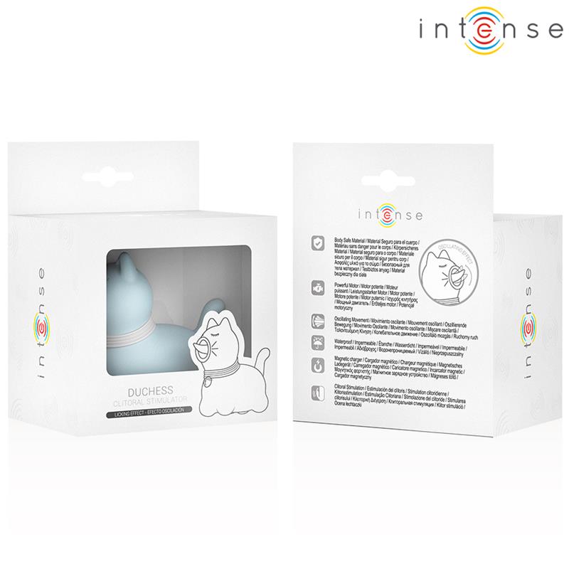 DUCHESS STIMULATOR WITH ROTATING TONGUE 360º BLUE