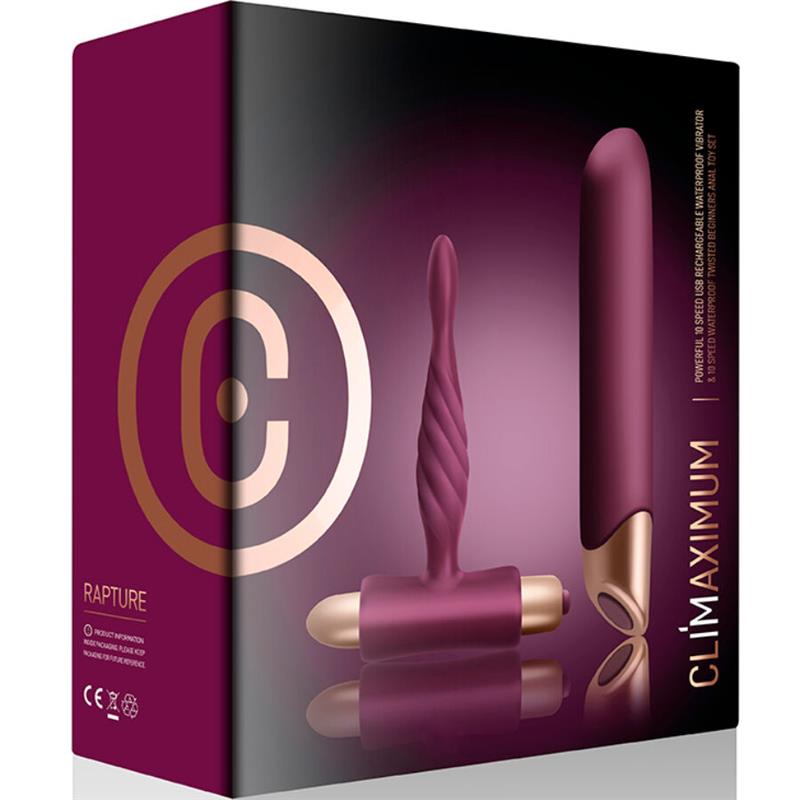 RAPTURE KIT VIBRATOR CLASSIC + BEGINNER ANAL PLUG