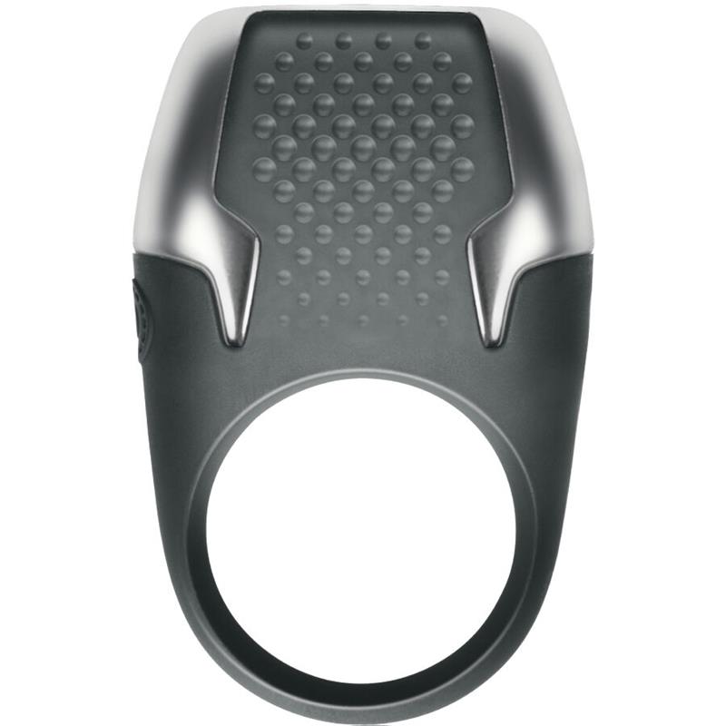 TYRO VIBRIRAJOČI KROG ZA PENIS Z LED LUČMI