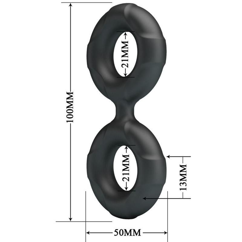 RADWAN DOUBLE SILICONE RING MODEL 19