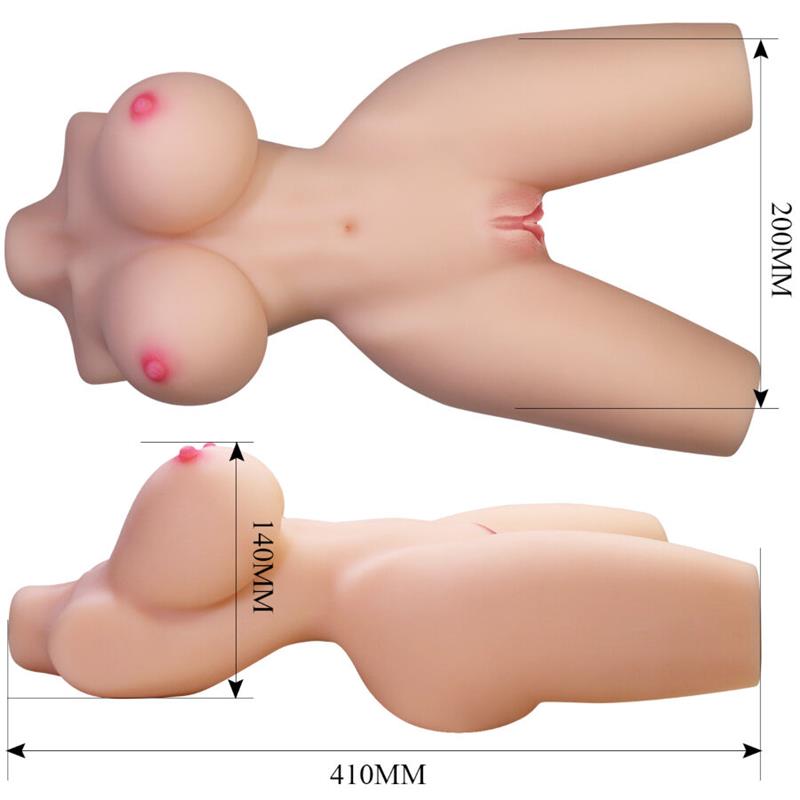 LILY REALISTIC FEMALE TORSO VAGINA AND ANAL 4 KG