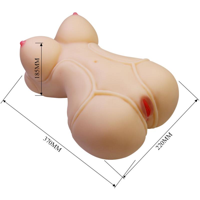 DIANA REALISTIC FEMALE TORSO VAGINA AND ANAL 5 KG
