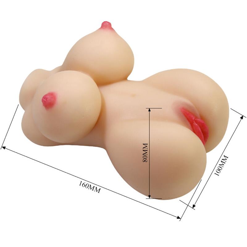 HERTA MINI TORSO REALISTIC FEMALE VAGINA 497 G