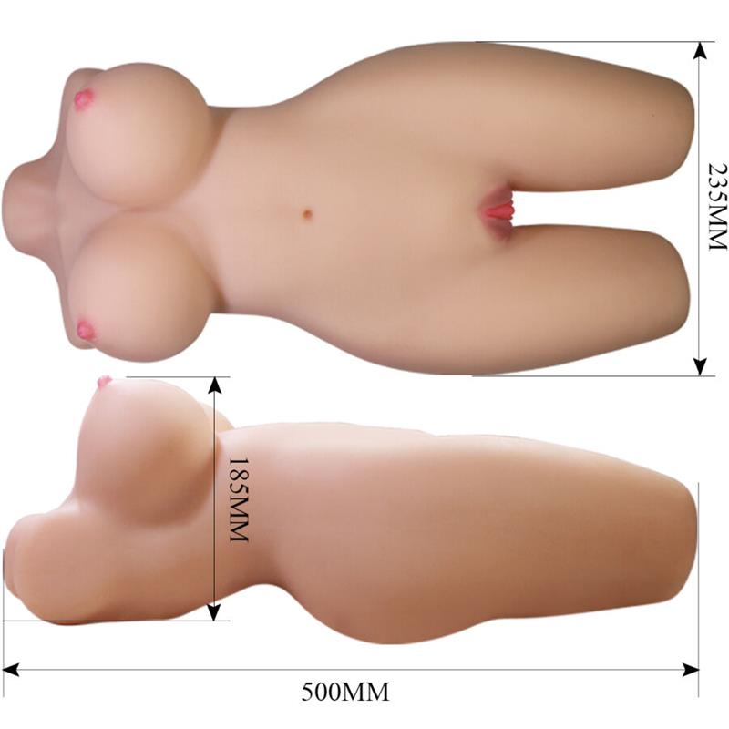 MIA REALISTIC FEMALE TORSO VAGINA AND ANAL 8.5 KG