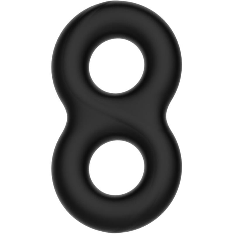 DVOJNI INFINITY SILIKONSKI PRSTAN