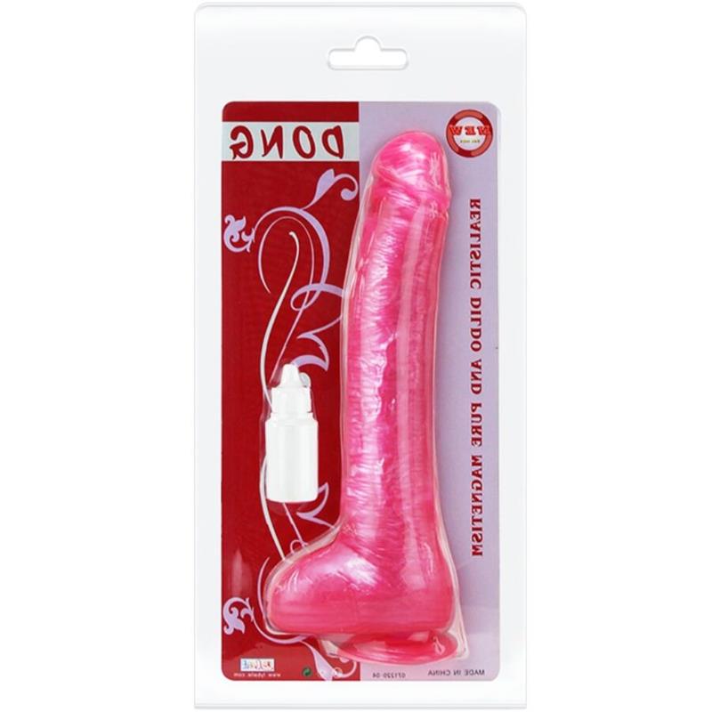 REALISTIČNI ROZI DILDO DONG S USISNOM ŠALICOM