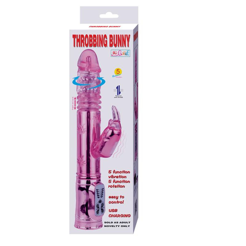 THROBBING BUNNY PINK RAMPANT ROTATOR