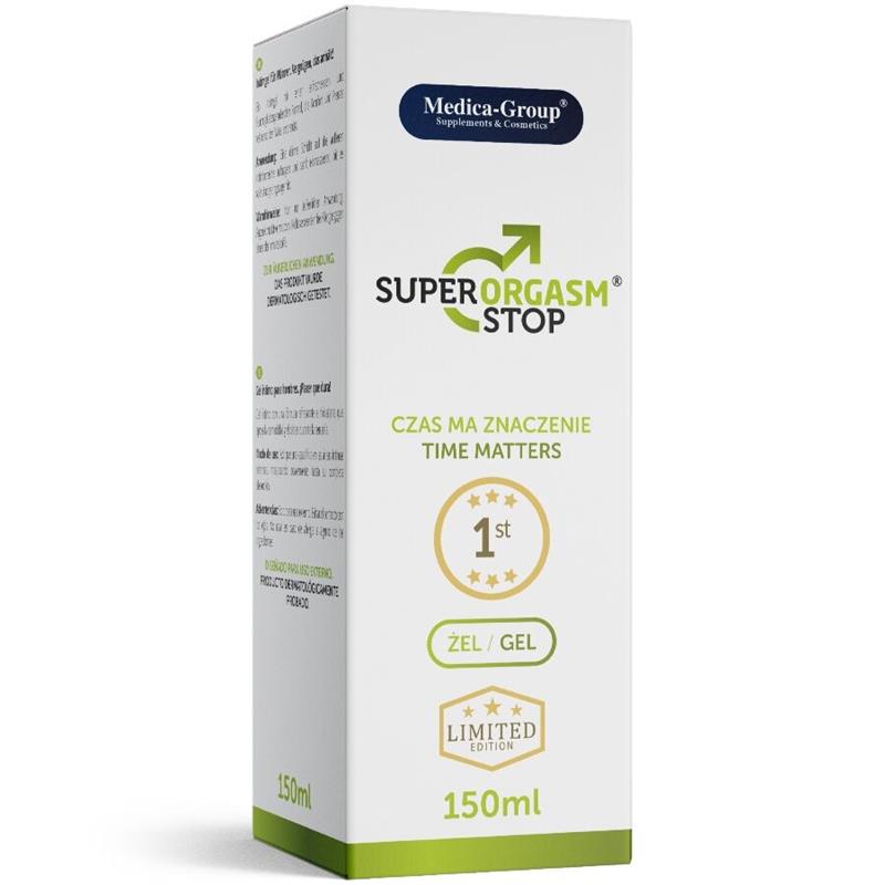 SUPER ORGASM STOP INTIMATE GEL FOR MEN 150 ML
