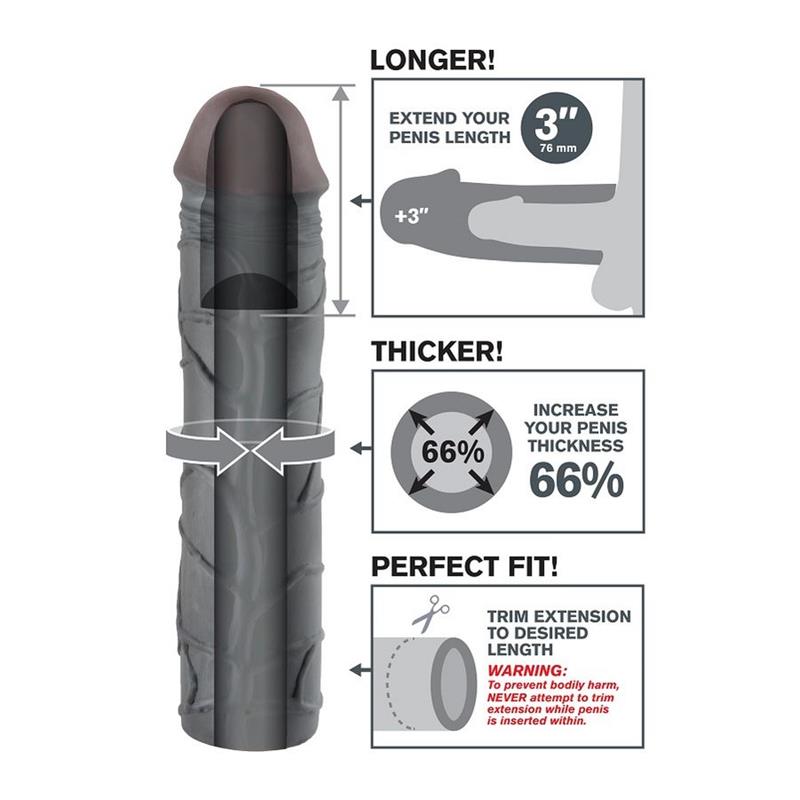 MEGA 3 EXTENSION BLACK