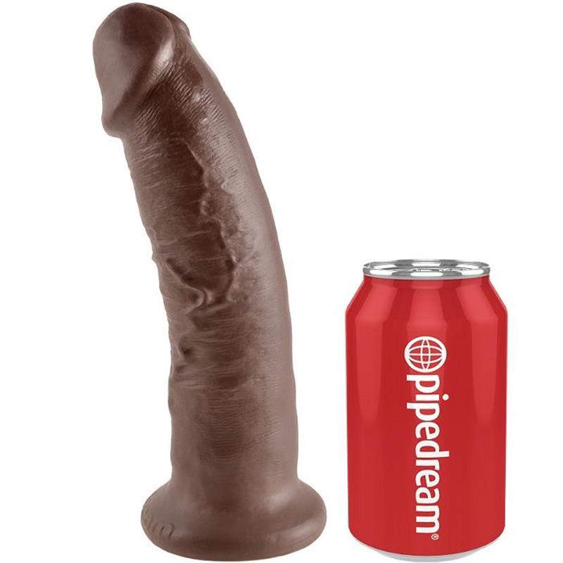 9 DILDO BROWN 22.9 CM