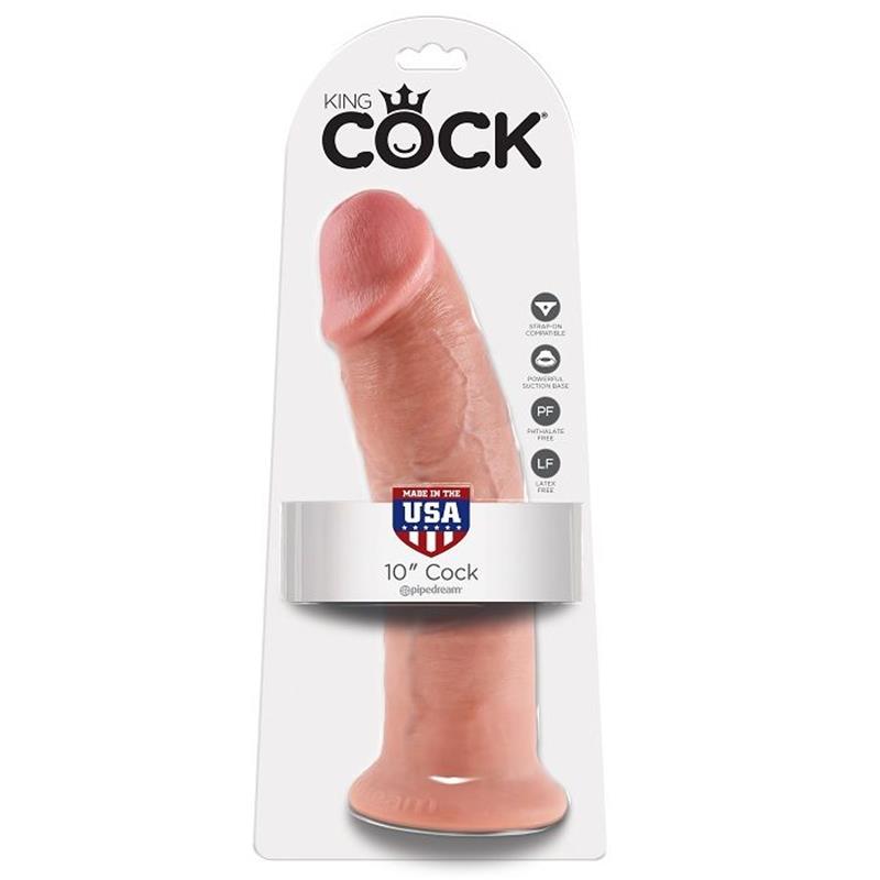 10 DILDO FLESH 25.4 CM