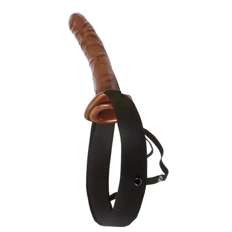 CHOCOLATE DREAM HOLLOW STRAP-ON