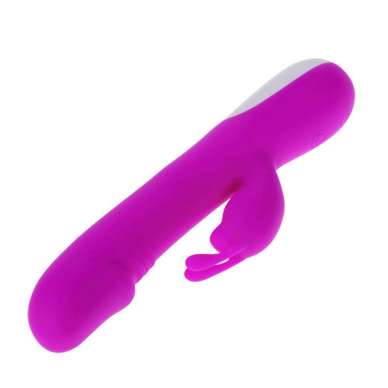 FLIRTATION ROBERT VIBRATOR WITH CLITORIS STIMULATOR