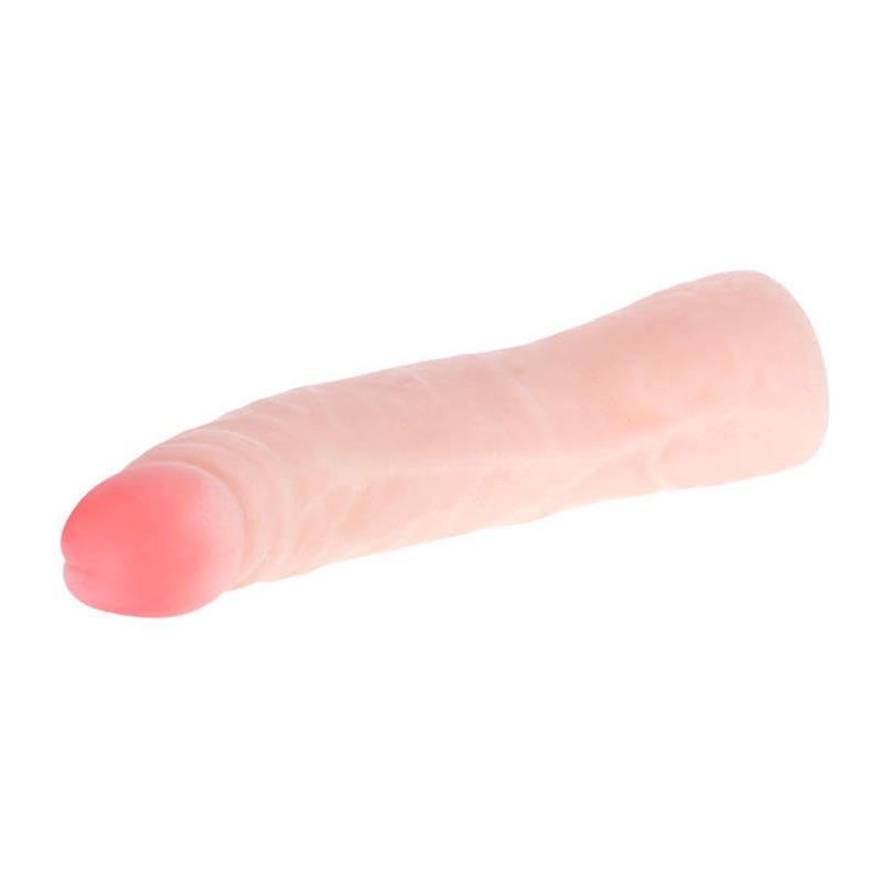 REALISTIC SKIN TOUCH SILICONE DILDO 19 CM RANDOM BOX COLOR