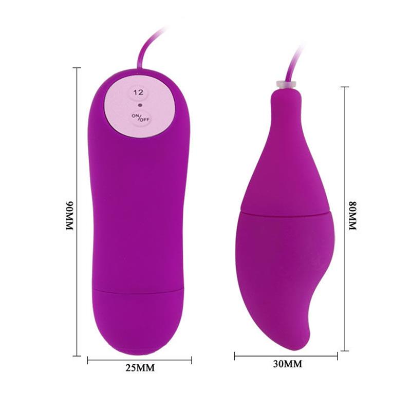 VIBRATOR BAILE PLEASURE SHELL12