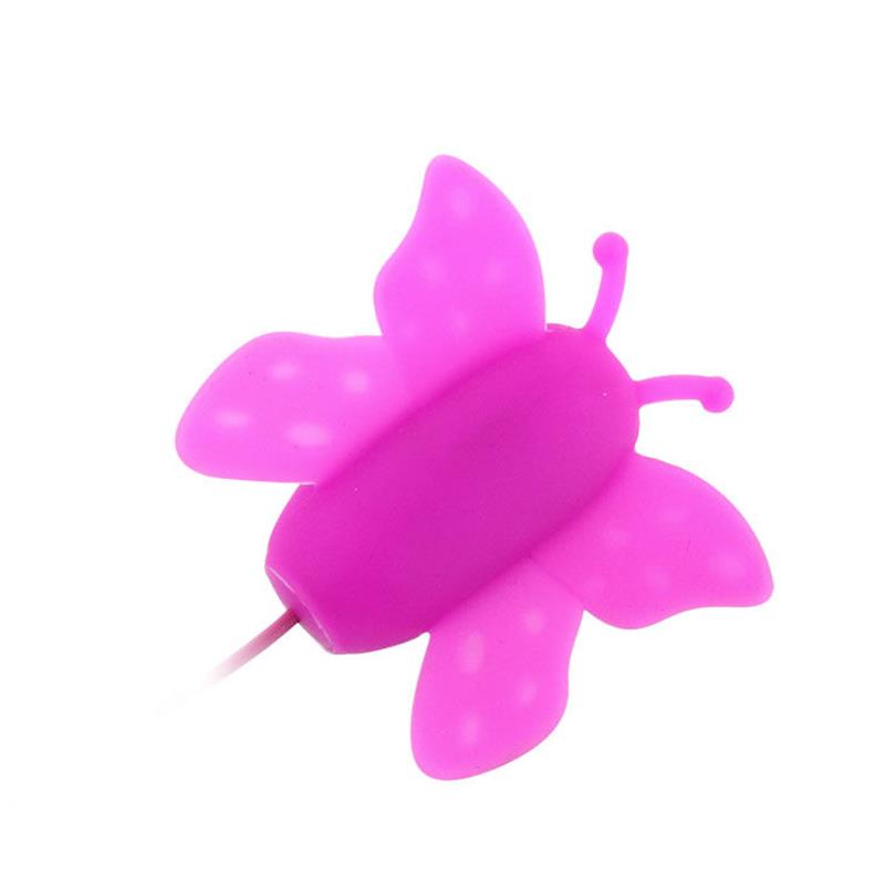 LOVE EGGS BUTTERFLY CLITORIS STIMULATOR 12 SPEEDS LILAC REMOTE CONTROL