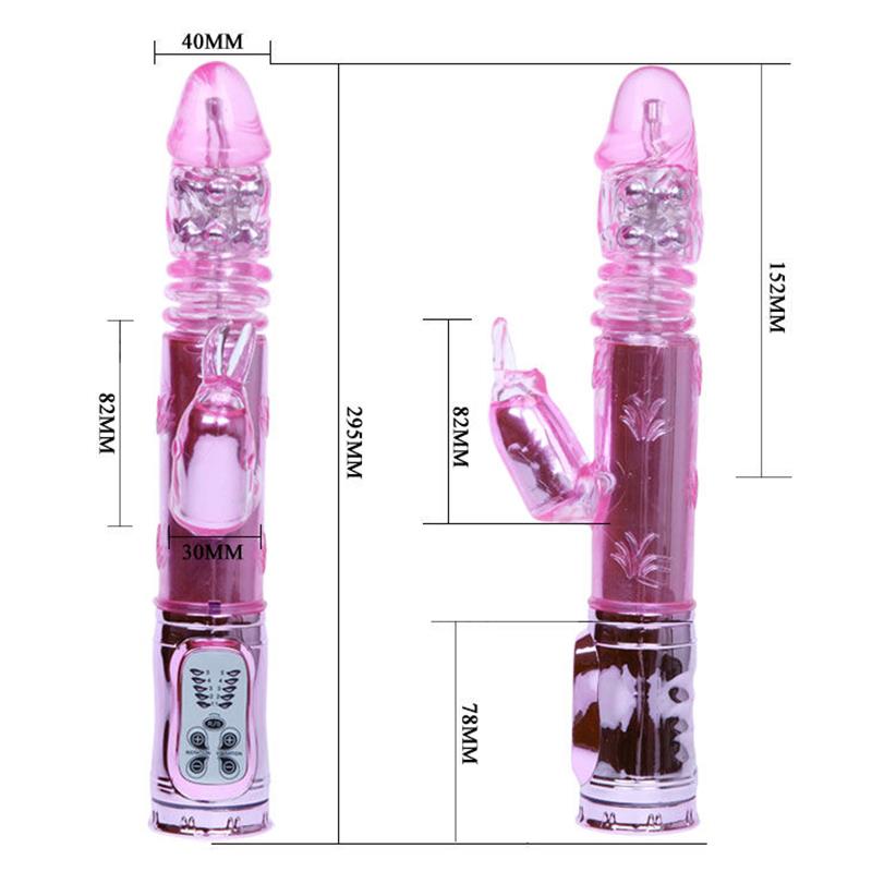 THROBBING BUNNY PINK RAMPANT ROTATOR