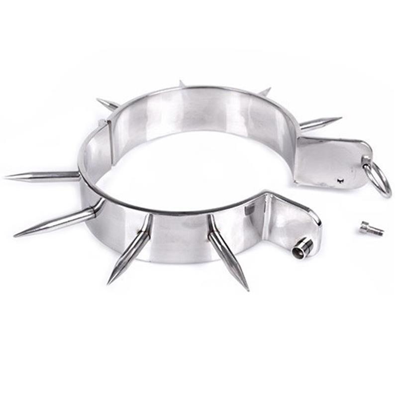 BDSM SLAVE COLLAR WITH POINTS