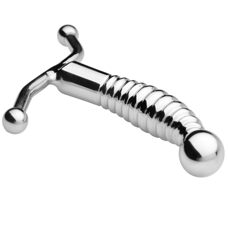 STEEL PROSTATIC MASSAGER